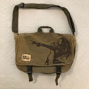 Zion Rootswear Bob Marley messenger bag. Vintage.